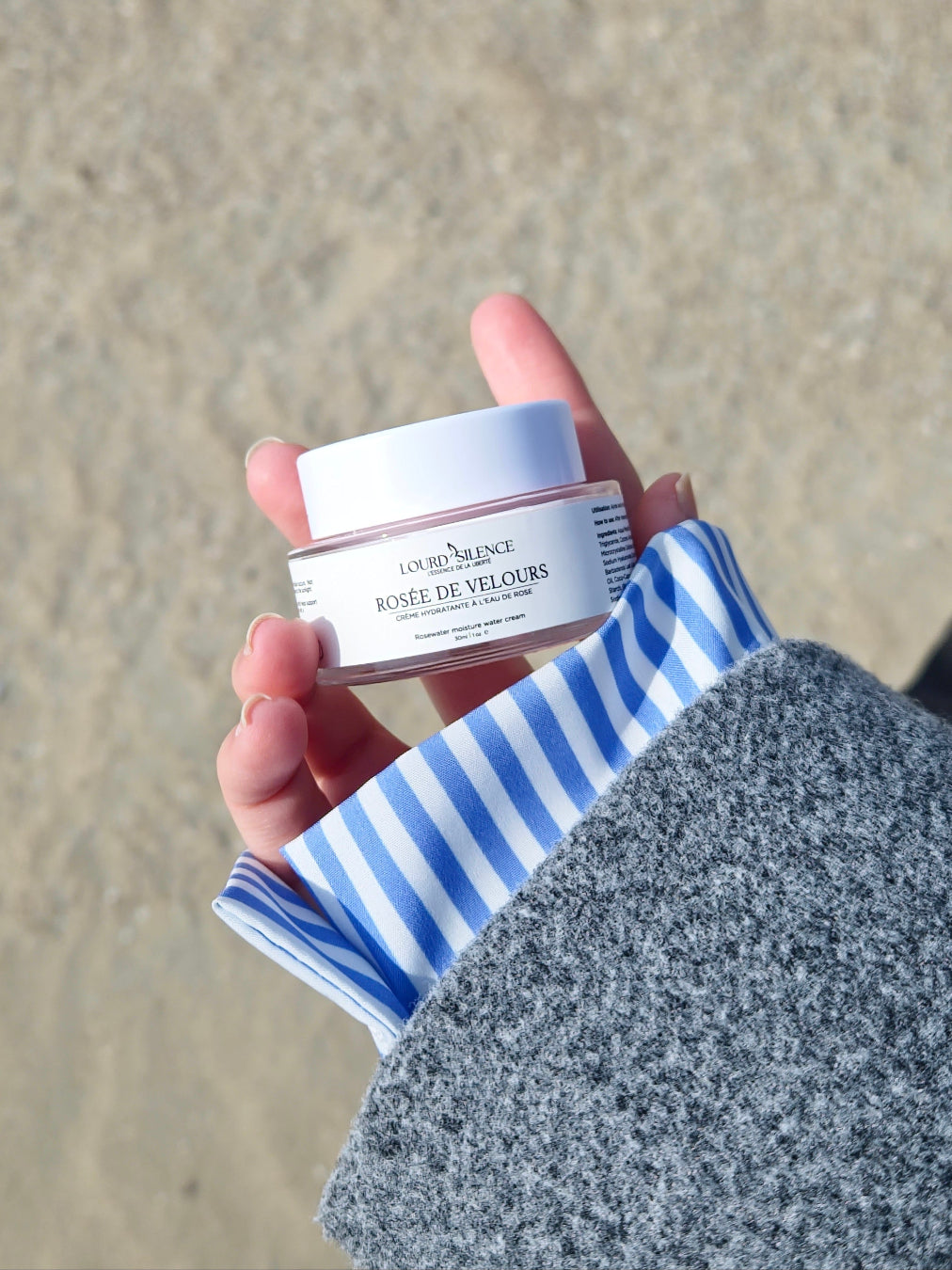 Crème Hydratante Peau Sensible – À l’Eau de Rose