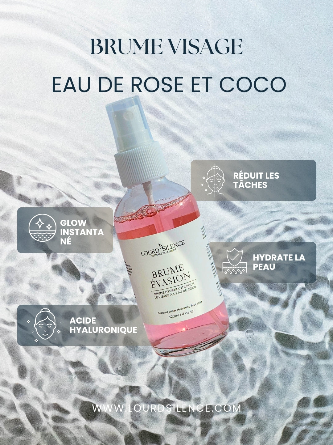Brume Hydratante Visage – Coco & Hibiscus