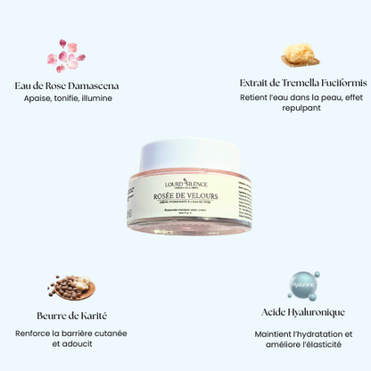 Crème Hydratante et Unifiante – À l’Eau de Rose