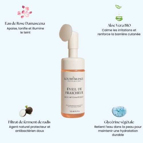 Gelée Nettoyante Douce – Peau Sensible & Éclat Naturel