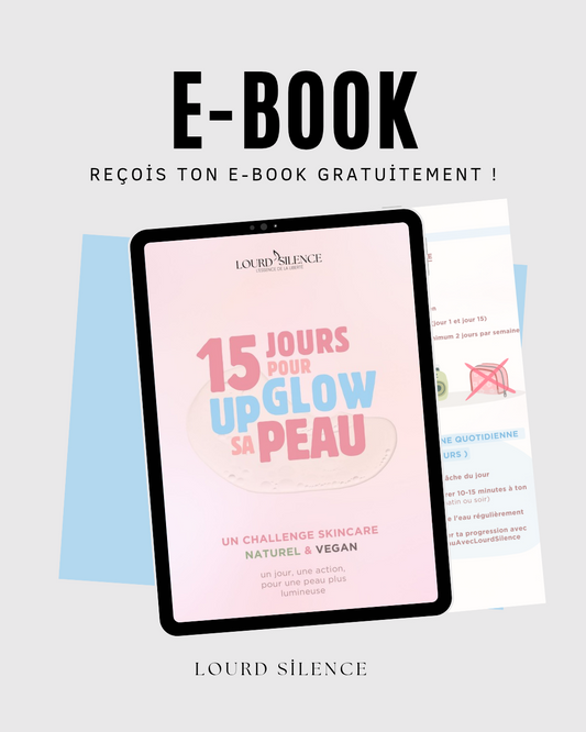E-book 15 jours pour glow up sa peau