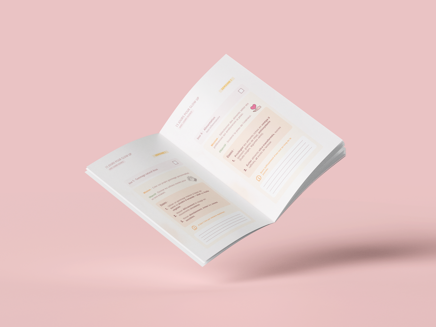 E-book 15 jours pour glow up sa peau